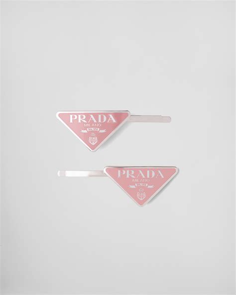 prada haarreif pink|prada hair clips.